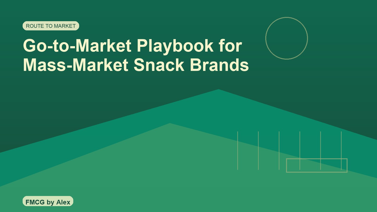 Mass-market snack displays in traditional trade
